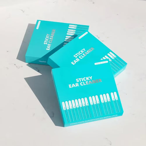 👂✨ أعواد تنظيف الأذن اللاصقة — نظافة آمنة ولطيفة بدون ألم!