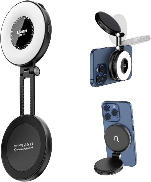 💡 إضاءة سيلفي مغناطيسية ذكية للهاتف – إحتراف الإضاءة في جيبك ✨📱